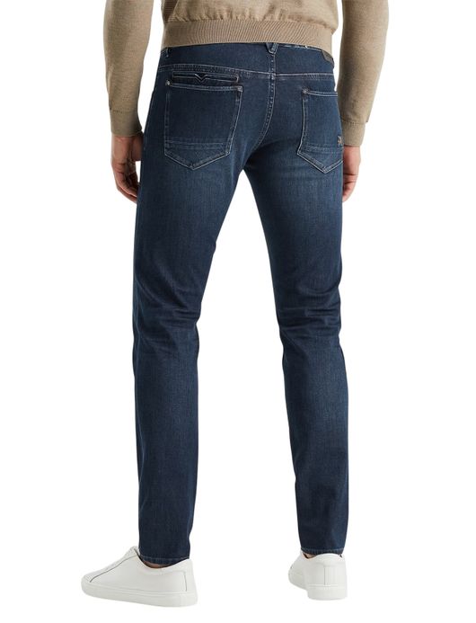 Vanguard V850 jeans effen donkerblauw