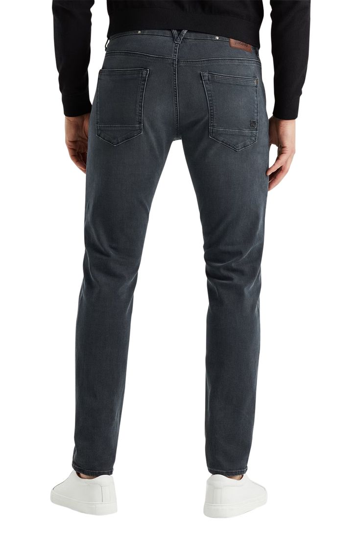 katoenen Vanguard jeans blauw effen slim fit