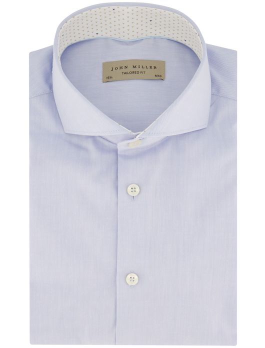 John Miller overhemd lichtblauw mouwlengte 7