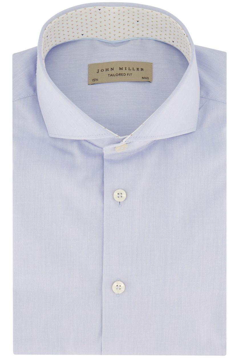 John Miller overhemd mouwlengte 7 lichtblauw