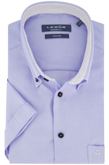 Ledub Ledub overhemd lichtblauw Modern Fit New