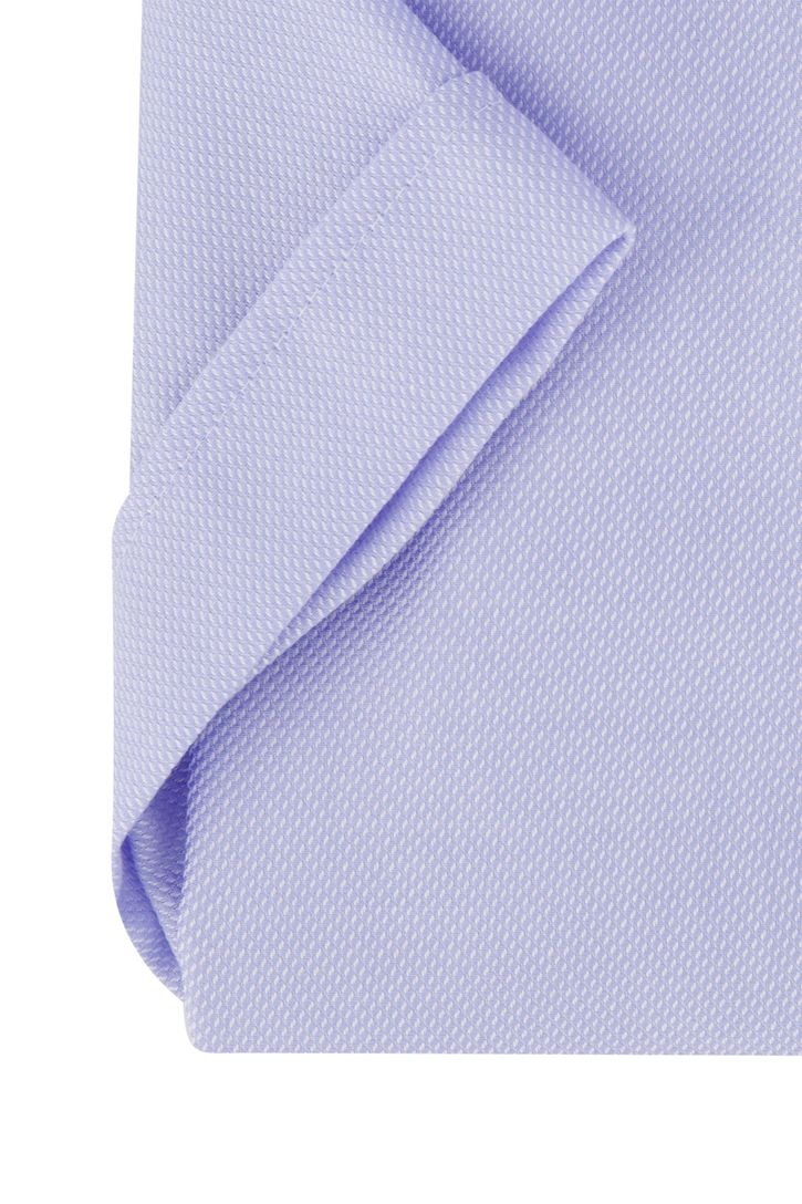 Ledub overhemd korte mouw normale fit lichtblauw