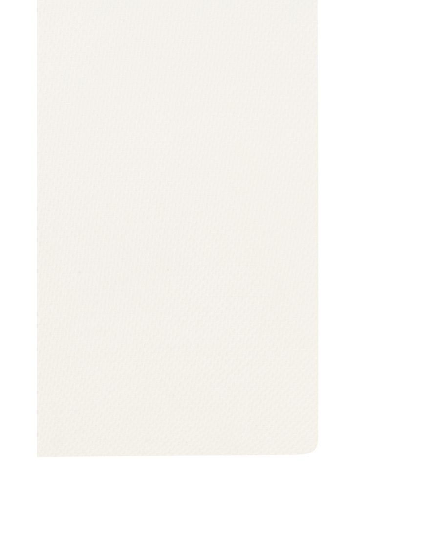 Ledub business overhemd normale fit wit wide spread boord