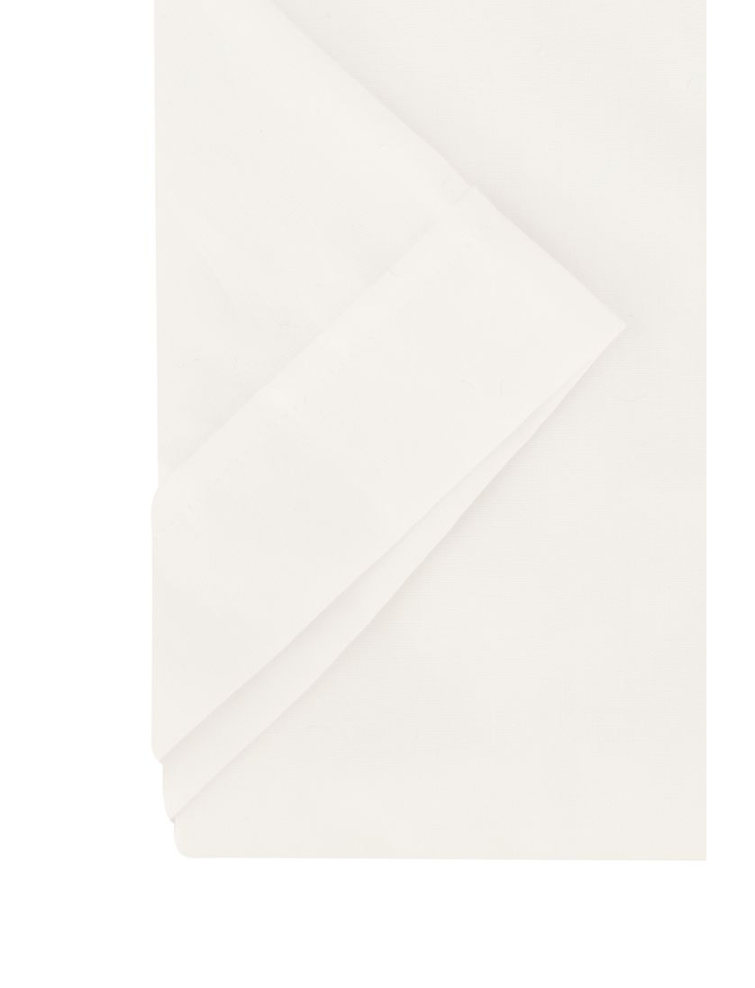 Ledub strijkvrij overhemd wit korte mouw Modern Fit