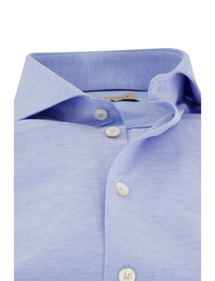 katoenen John Miller overhemd slim fit blauw