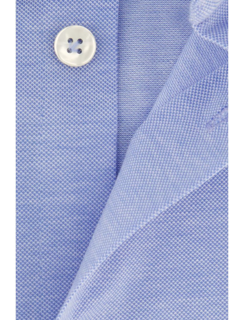 katoenen John Miller overhemd slim fit blauw