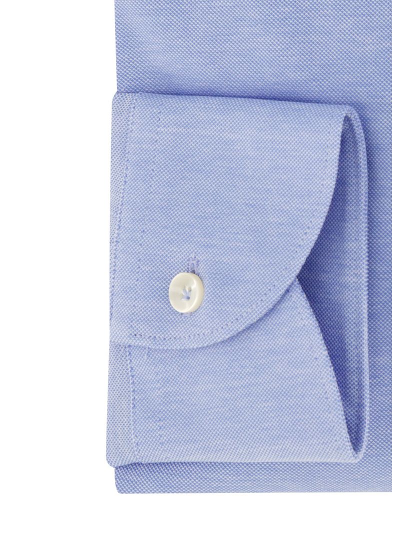 katoenen John Miller overhemd slim fit blauw