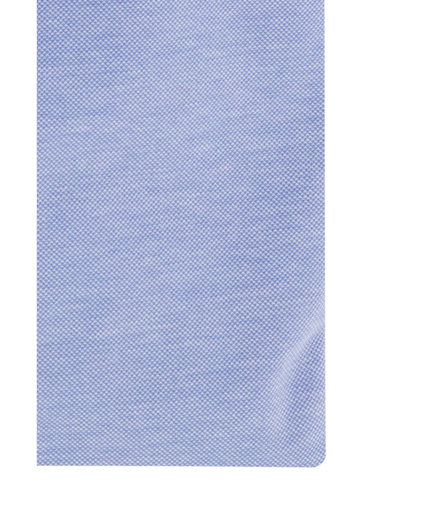 John Miller overhemd slim fit effen blauw katoen