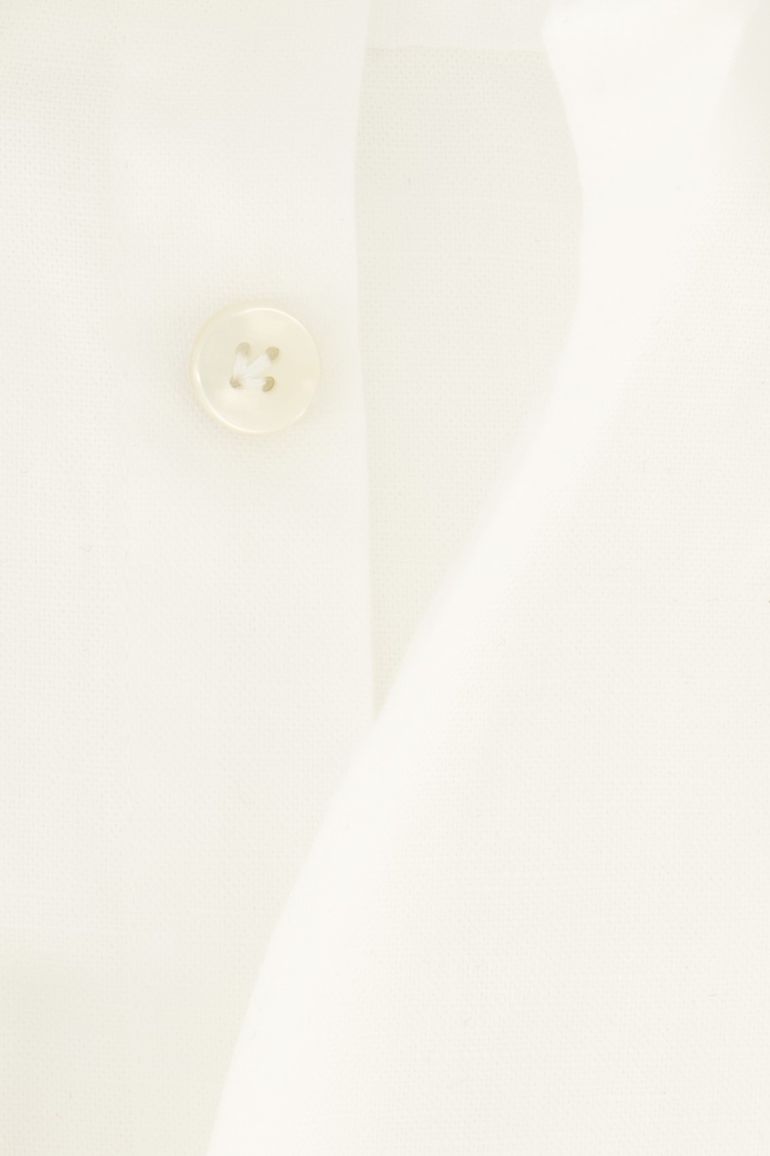 John Miller Tailored Fit wit overhemd katoen