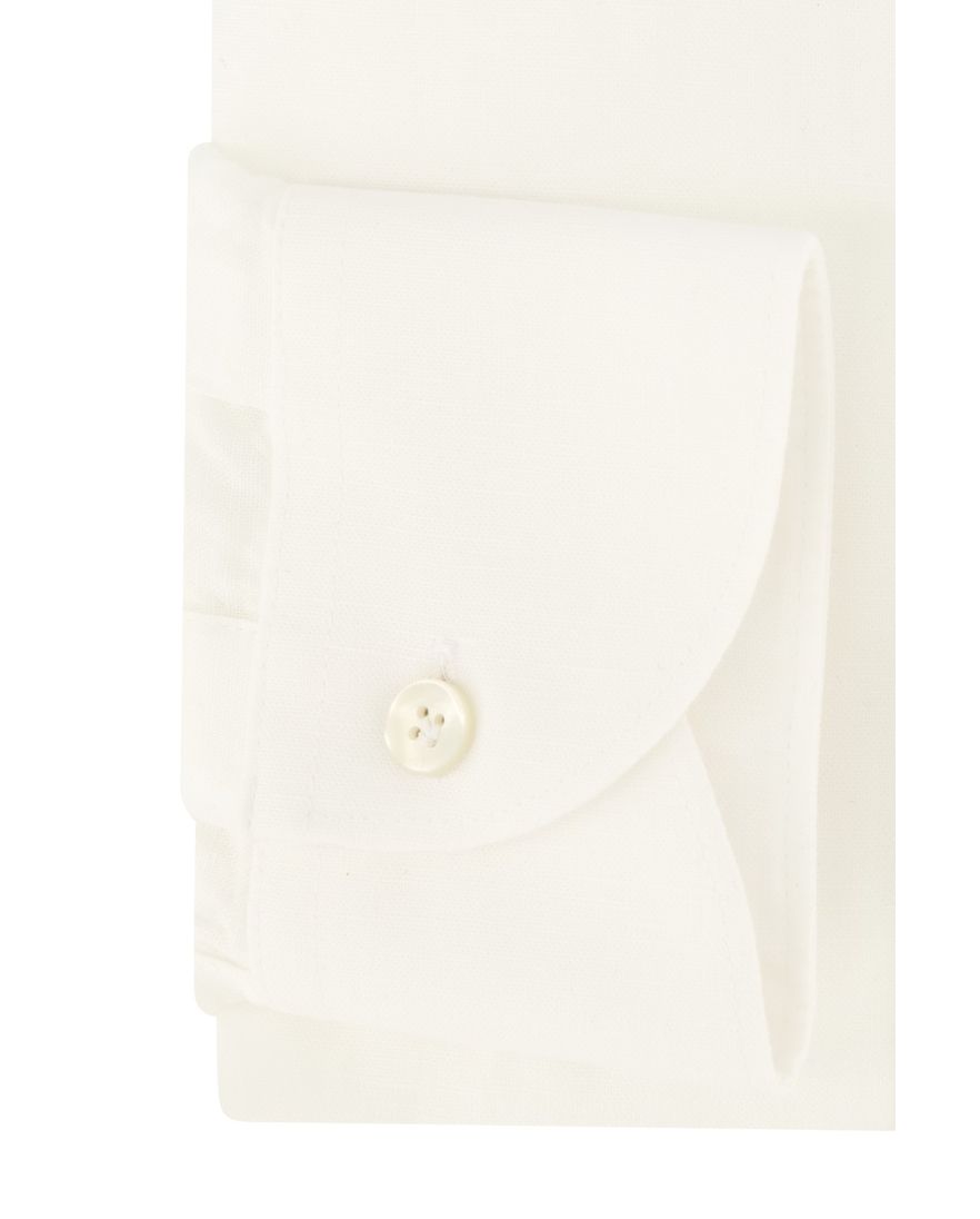 John Miller Tailored Fit wit overhemd katoen