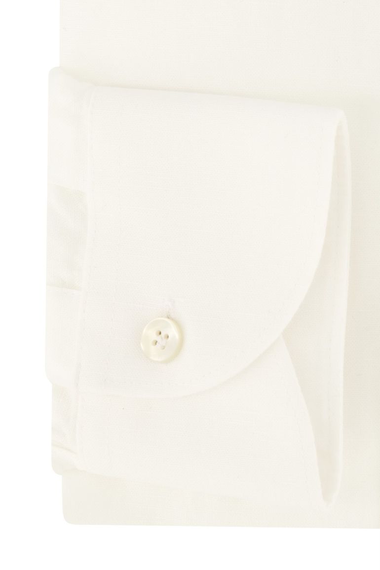 John Miller Tailored Fit wit overhemd katoen