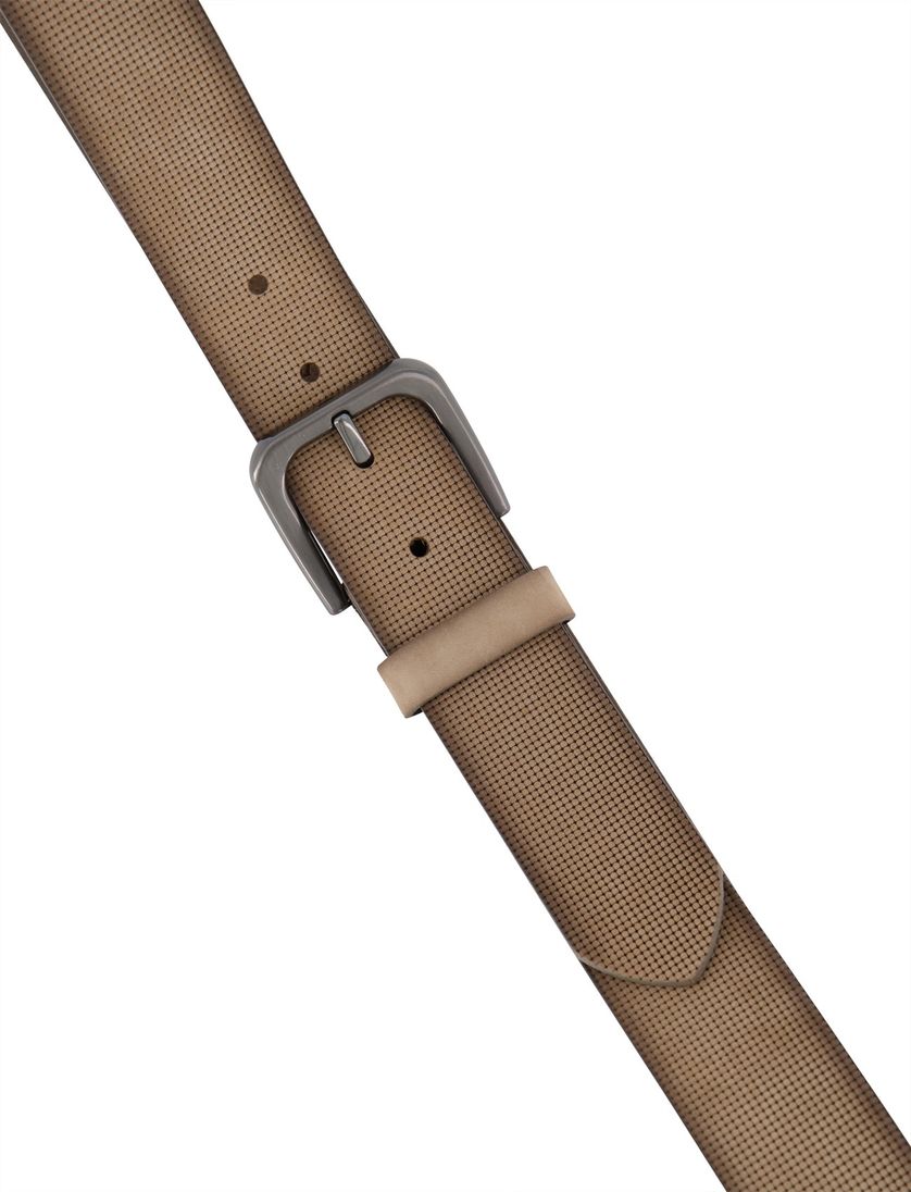 Riem Lindenmann beige met print
