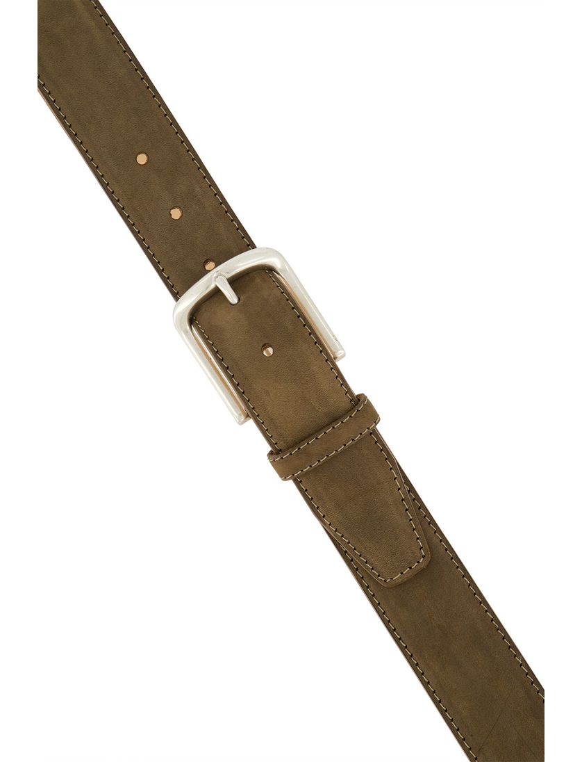 Leren Lindenmann riem effen bruin