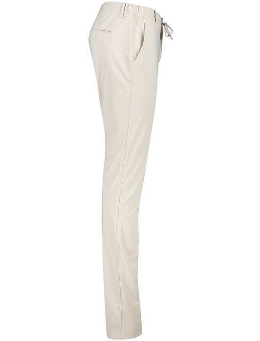 COM4 Pantalon chino crème effen stretch