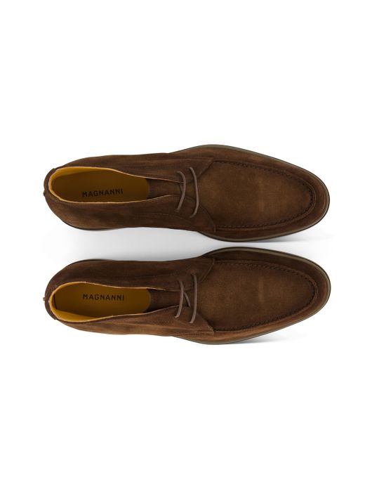 Magnanni nette veterschoenen bruin