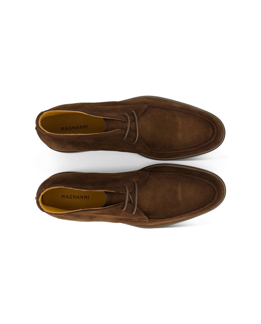 Magnanni nette veterschoenen bruin