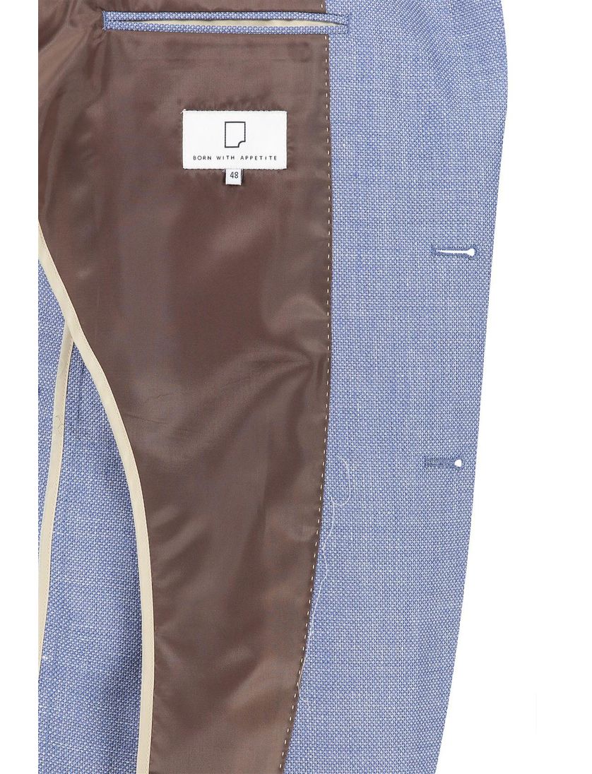 Born With Appetite colbert Lugano blauw gemêleerd