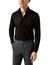 Eton business overhemd Slim Fit zwart effen