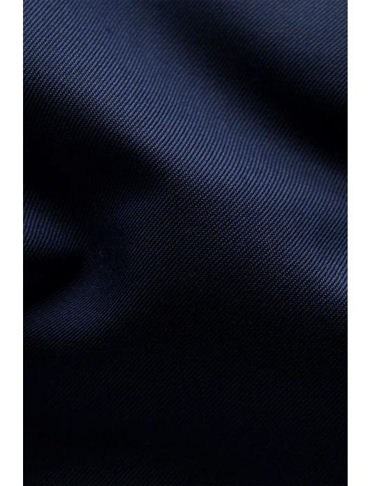 Donkerblauw overhemd Eton Slim Fit effen