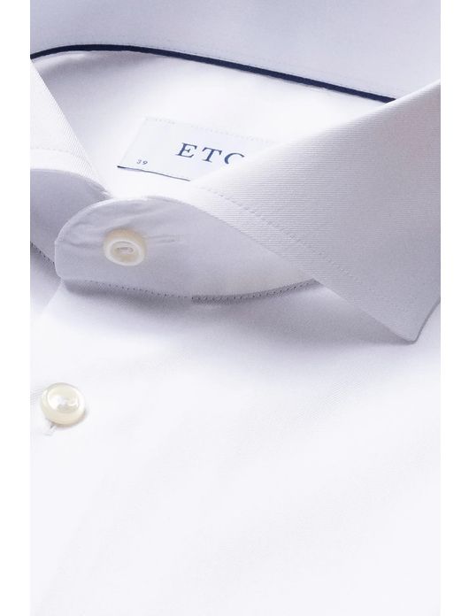 Eton overhemd Slim Fit wit cut away