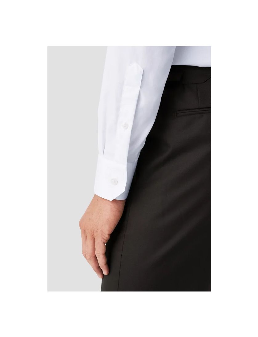 Eton overhemd Slim Fit wit effen