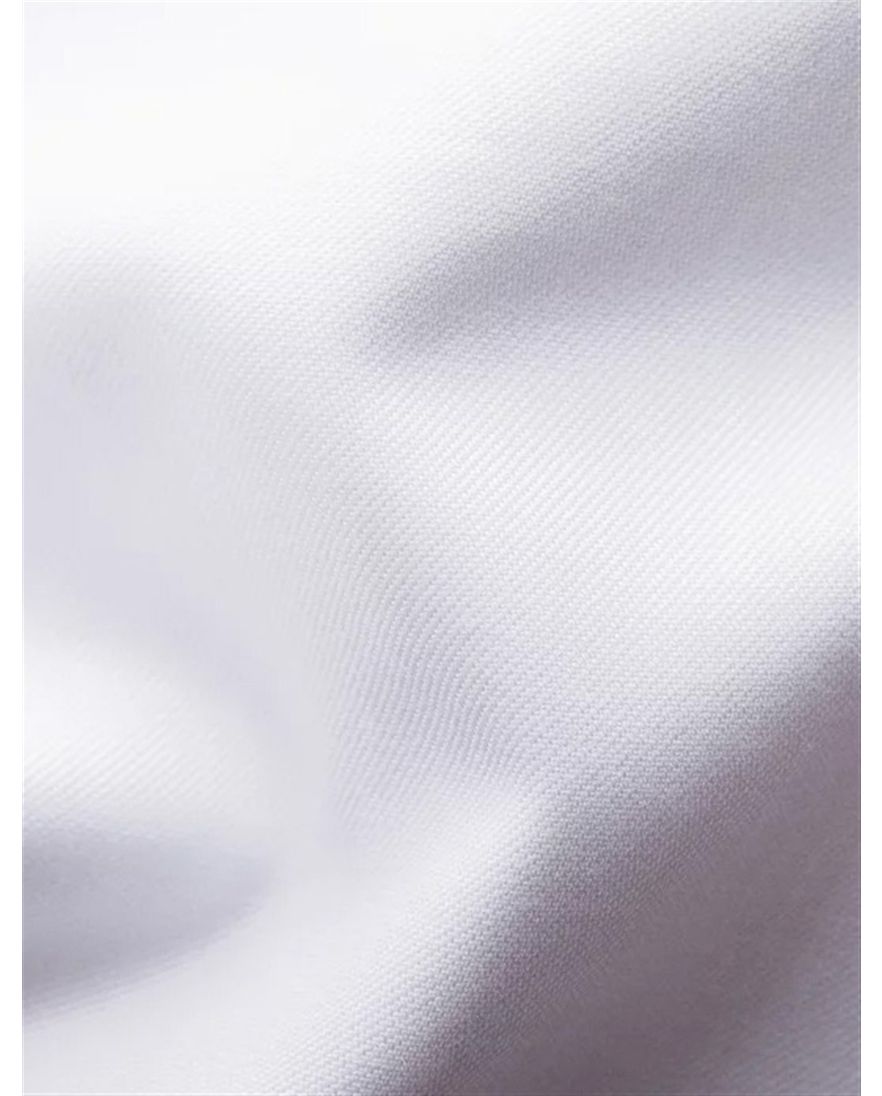 Eton overhemd wit effen slim fit Signature Twill