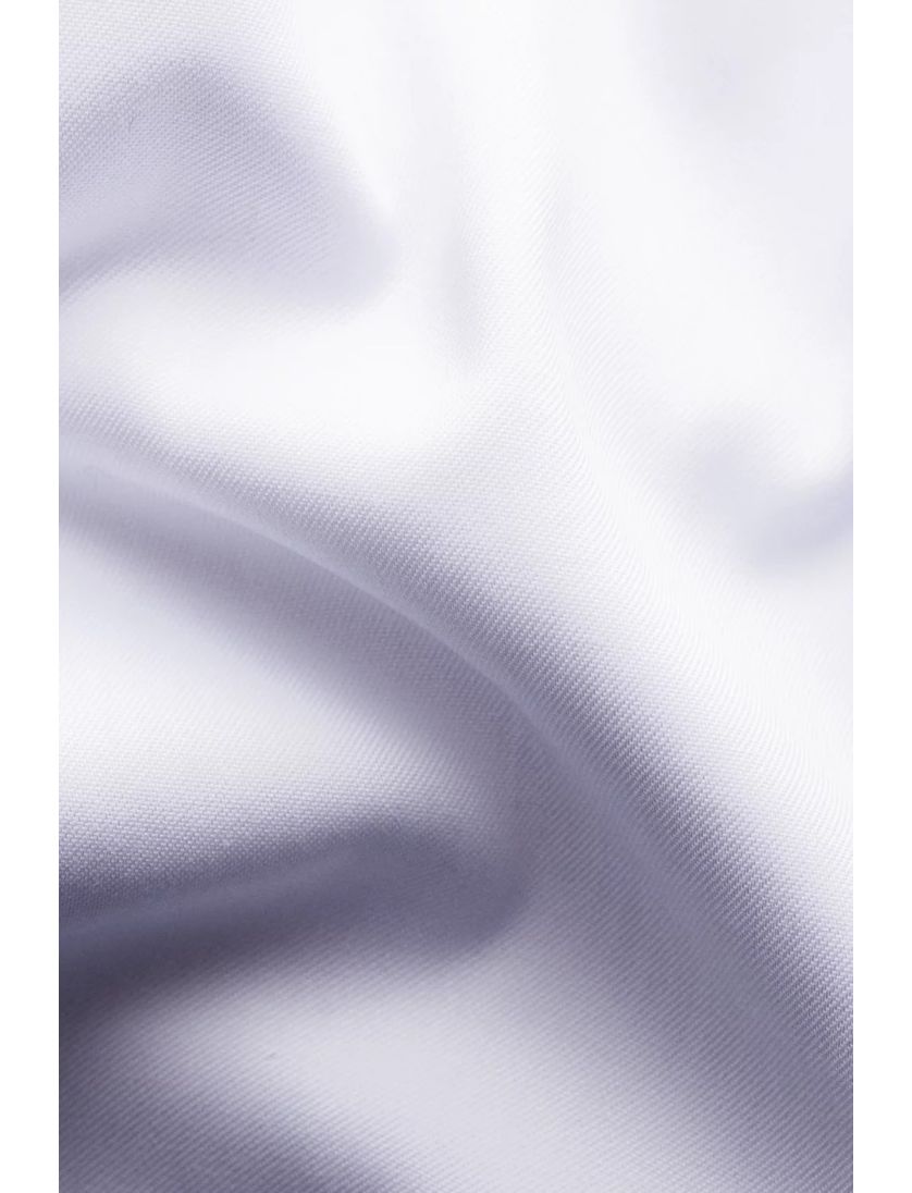 Overhemd Eton signature twill contemporary fit wit katoen