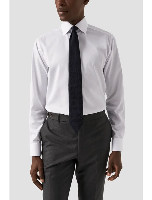 Eton wit overhemd contemporary fit effen