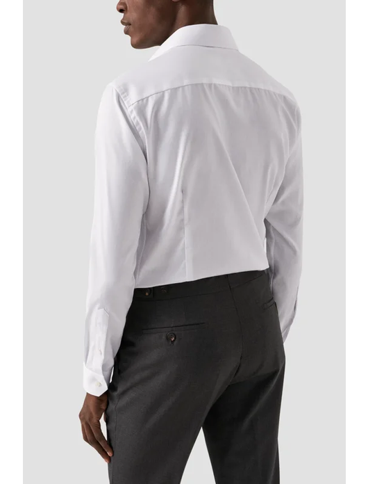 Eton wit overhemd contemporary fit effen
