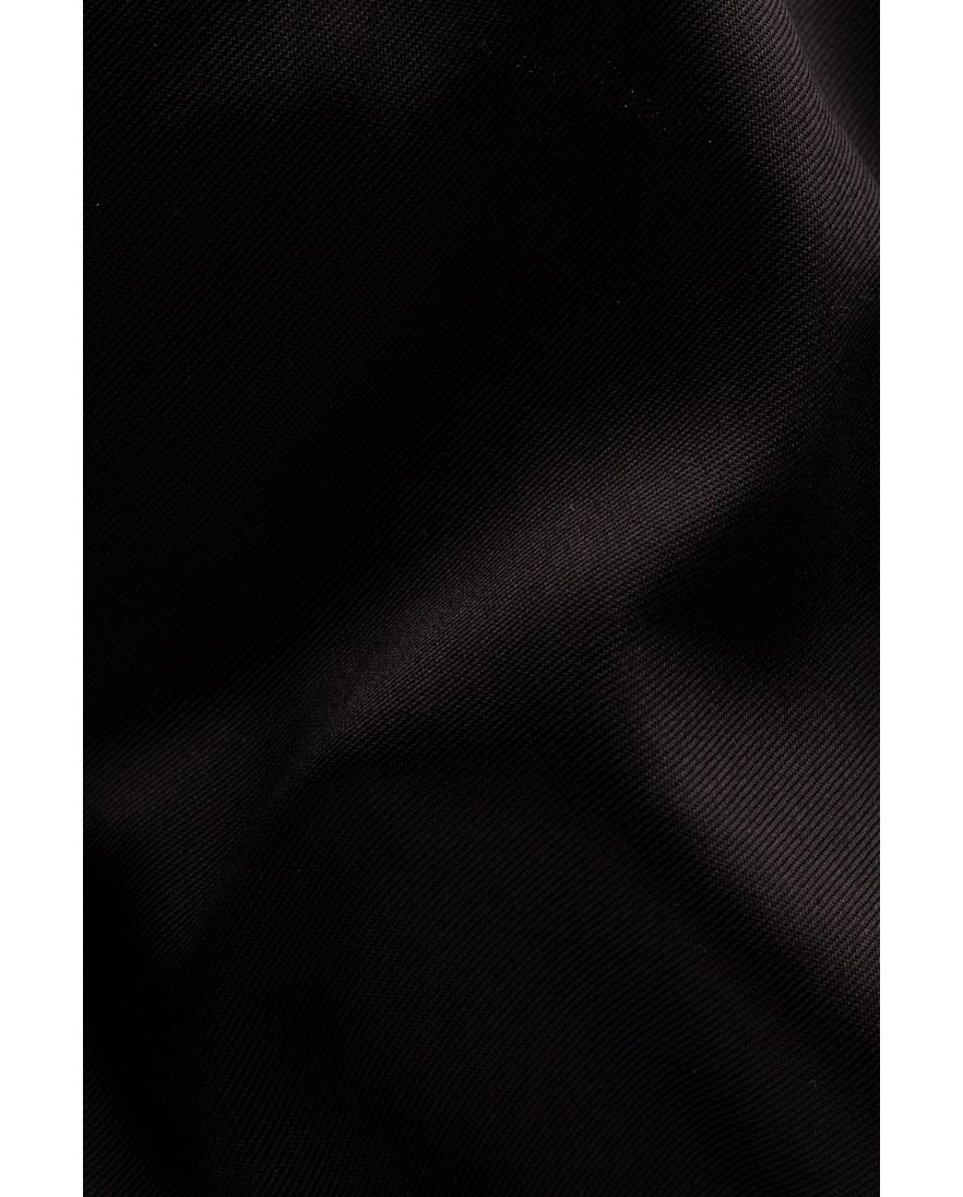 Eton business Signature Twill overhemd Classic Fit zwart effen