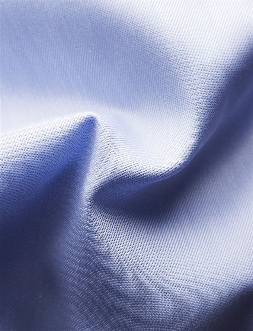 Eton business overhemd lichtblauw effen Classic Fit Signature Twill