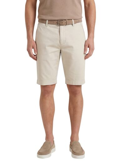 M.E.N.S. M.E.N.S. korte broek beige effen