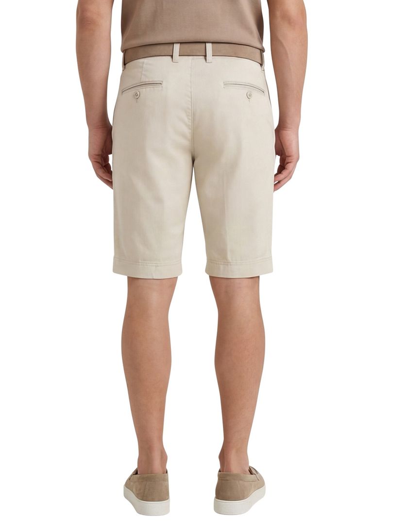 M.E.N.S. korte broek beige effen