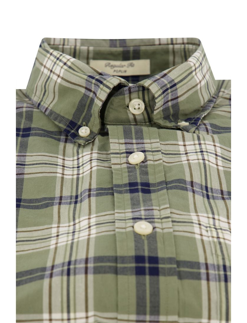 casual overhemd Gant Regular Fit groen