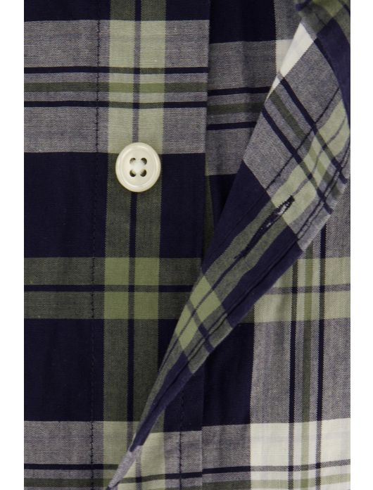 casual overhemd donkerblauw Gant Regular Fit