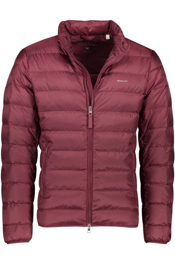 Gant Tussenjas Gant glimmend rood normale fit