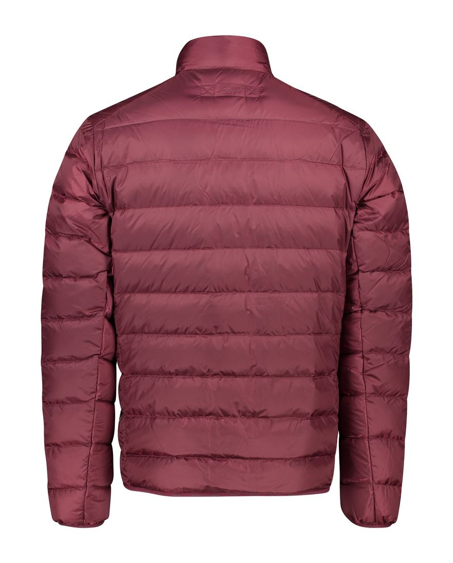 Gant tussenjas rood effen rits normale fit