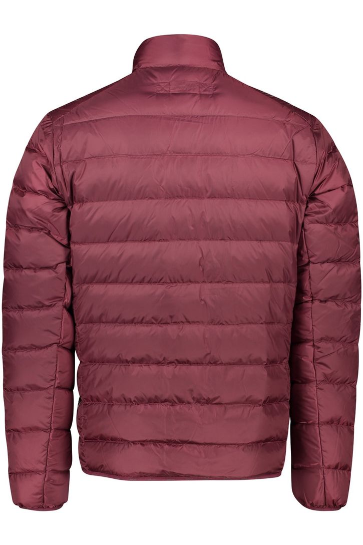 Gant tussenjas rood normale fit steekzakken met rits