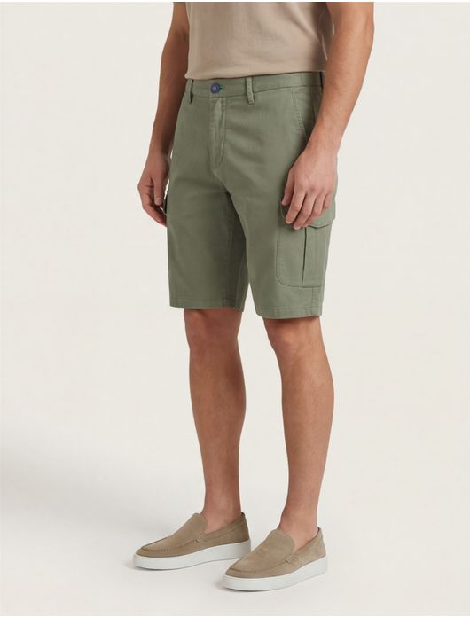 New Zealand bermuda groen met zakken