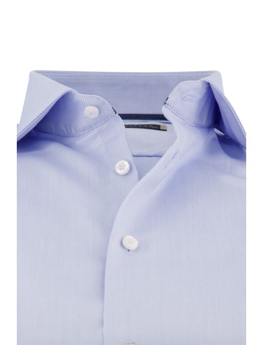 John Miller overhemd blauw tailored fit