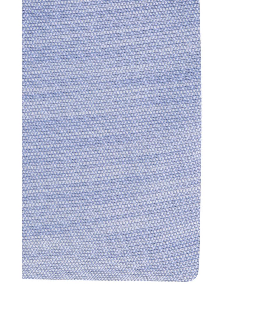 Mouwlengte 7 John Miller lichtblauw overhemd gemêleerd tailored fit