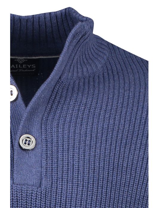 trui extra lange mouwlengte blauw Baileys