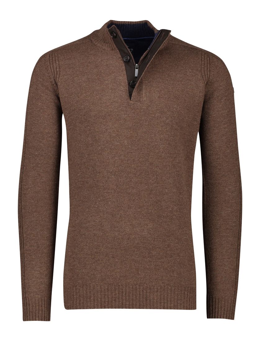 Baileys trui mouwlengte 7 bruin