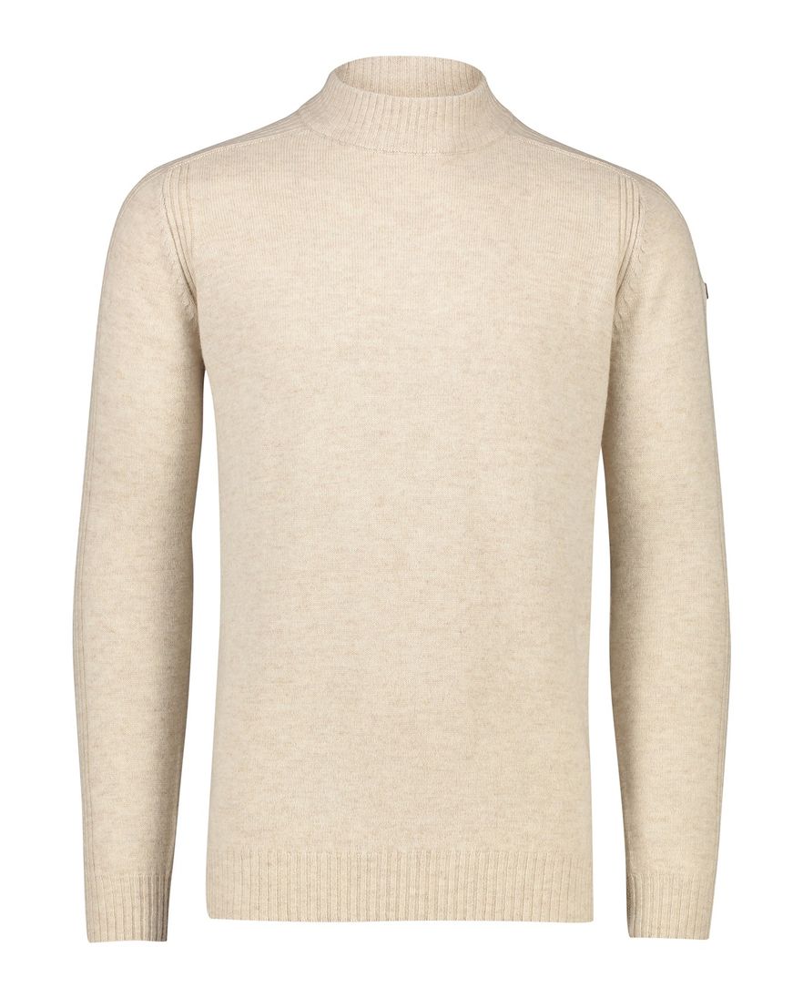 Baileys turtle trui extra lang creme lamswol