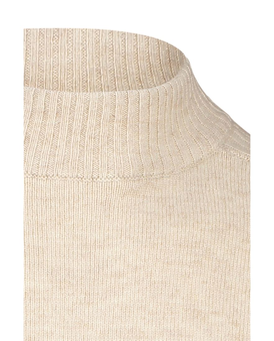 Baileys turtle trui extra lang creme lamswol