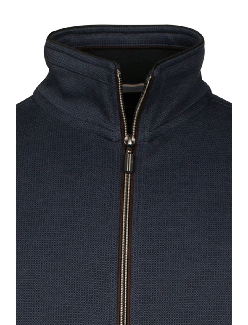 Baileys vest donkerblauw katoen