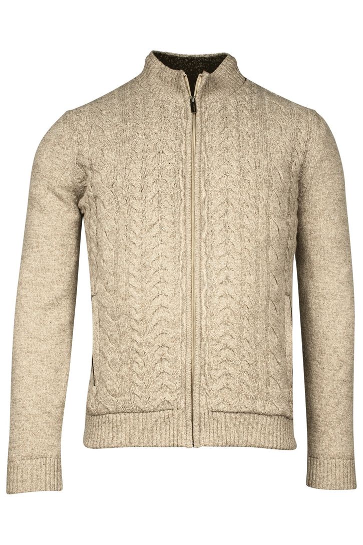 Baileys gevoerd vest beige wol