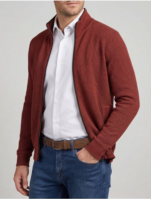 Baileys vest patroon rood