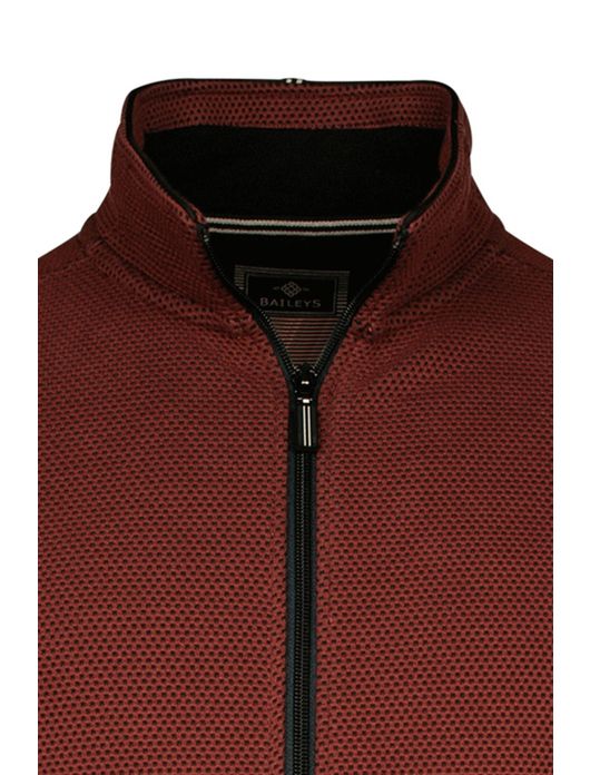 Baileys vest patroon rood