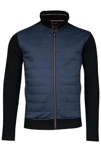 Baileys Baileys vest donkerblauw outdoor katoen
